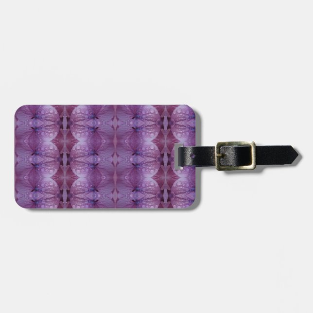 Étiquette À Bagage Lavenders Pouf (Devant horizontal)