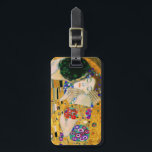 Étiquette À Bagage Le Baiser de Gustav Klimt<br><div class="desc">The Kiss by Gustav Klimt,  1907</div>