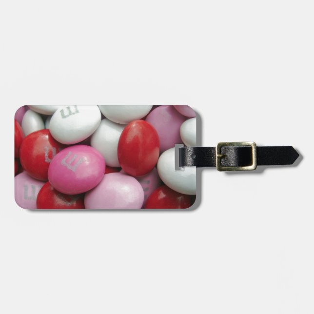 Étiquette À Bagage Le bonbon de Saint-Valentin (Devant horizontal)