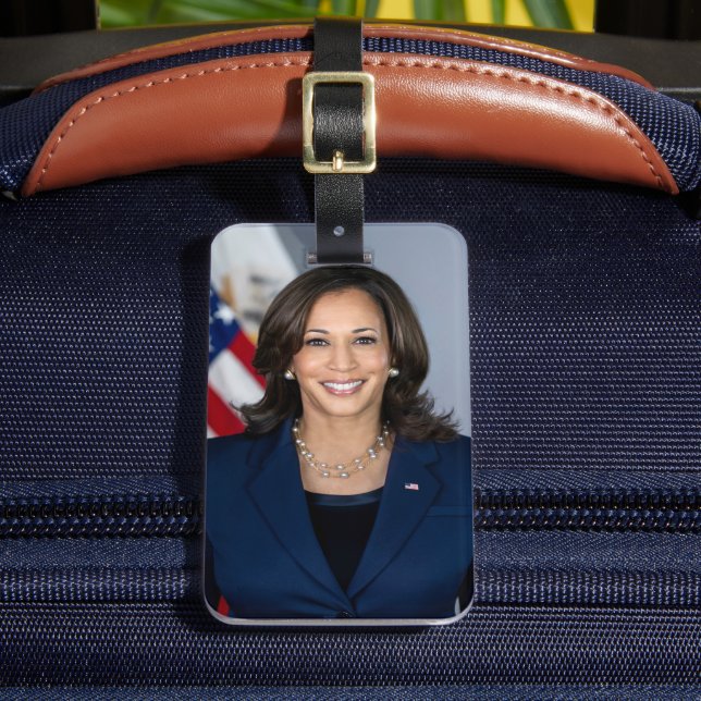Étiquette À Bagage Le candidat du président Kamala Harris US 2024 (Insitu Rectoal 2)