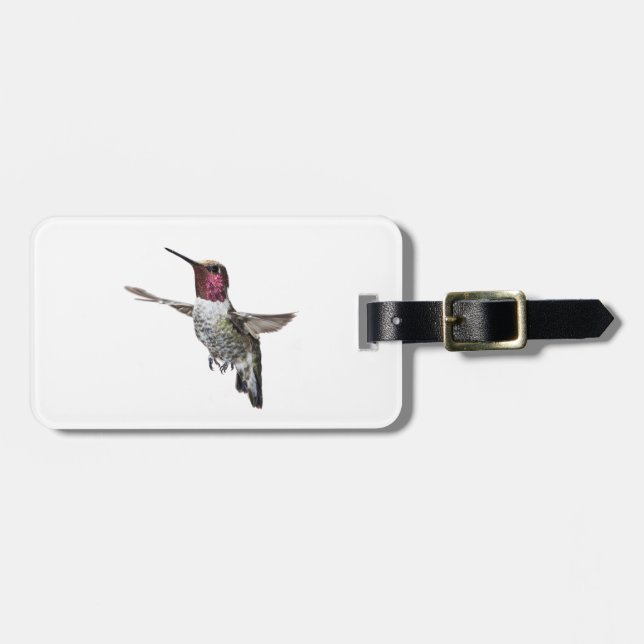 Étiquette À Bagage Le colibri d'Anna (Devant horizontal)