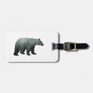 ÉTIQUETTE À BAGAGE LE DÉBUT BRUMEUX