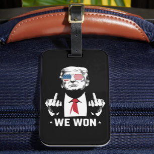 Étiquette À Bagage Le gagnant Trump nous avons gagné le 47e jour de l