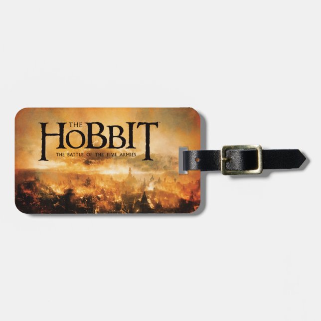 Étiquette À Bagage Le Hobbit : LA BATAILLE DU Logo CINQ ARMIES™ (Devant horizontal)