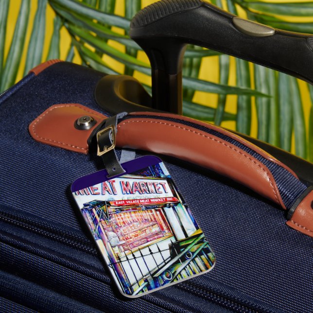 Étiquette À Bagage Le jardin de la sagesse de l'East Village (Insitu Rectoal 1)