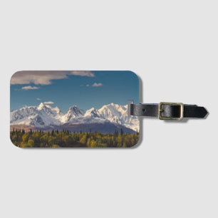 Étiquette À Bagage Le mont McKinley Alaska