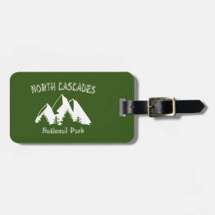 Étiquette À Bagage Le Parc national de North Cascades