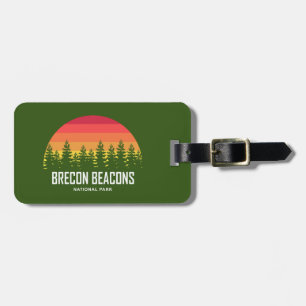 Étiquette À Bagage Le Parc national des Brecon Beacons