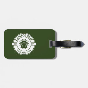 Étiquette À Bagage Le Parc national du Capitol Reef