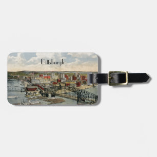Étiquette À Bagage Le Pittsburgh Point 1931