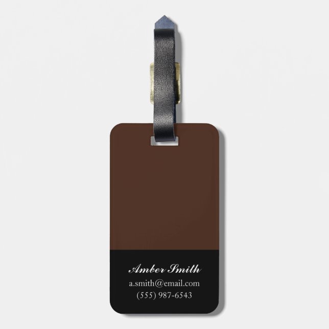 Étiquette À Bagage Le porc 2009 (Dos Vertical)