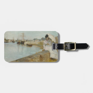 Étiquette À Bagage Le port chez Lorient, 1869 (huile sur la toile)
