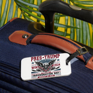 Étiquette À Bagage Le président Trump a gagné 2024