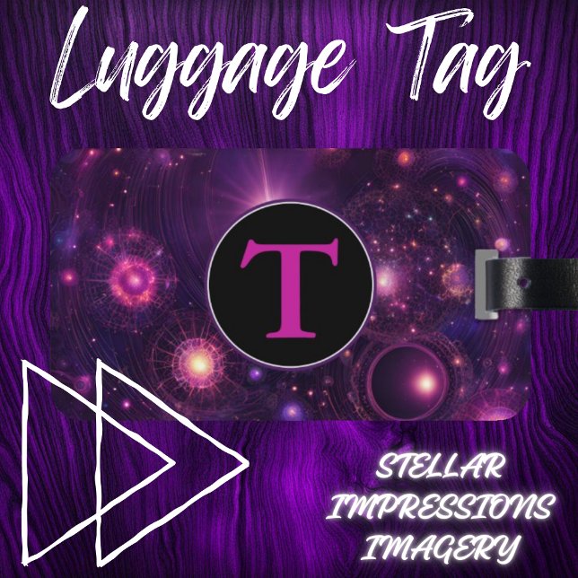 Étiquette À Bagage Le rêve de Quasar (Créateur téléchargé)