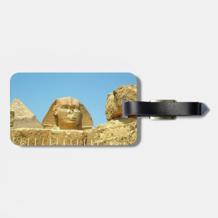 Étiquette À Bagage Le Sphinx