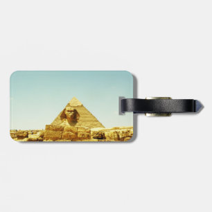 Étiquette À Bagage Le Sphinx