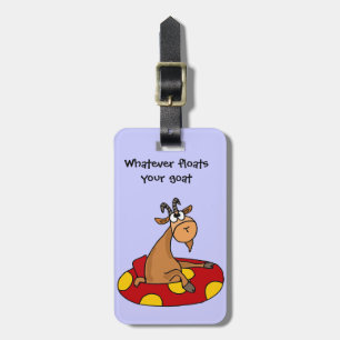 Étiquette À Bagage Le TU drôle celui qui flotte votre bande dessinée