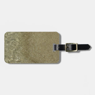 Étiquette À Bagage L'eau sur la plage II Photographie Abstraite de la