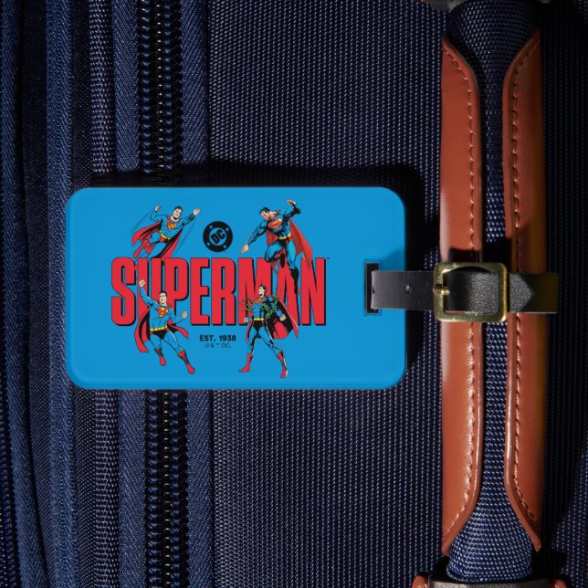 Étiquette À Bagage Légendes de Superman pour toujours Graphique (Insitu Rectoal 4)