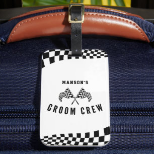 Étiquette À Bagage L'enterrement de vie de garçon de The Groom Crew