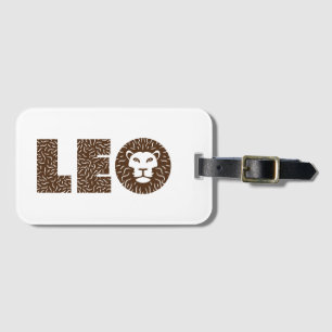 Étiquette À Bagage Leo