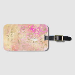 Étiquette À Bagage Leopard Peinture série Design 5