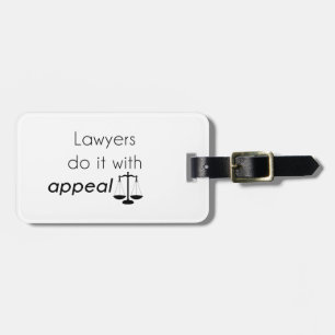 Étiquette À Bagage Les avocats le font avec