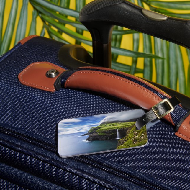 Étiquette À Bagage Les cascades | Îles Féroé, Danemark (Insitu Rectoal 3)