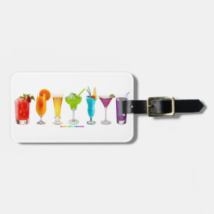 Étiquette À Bagage Les cocktails alcoolisés de SlipperyJoe pour la co
