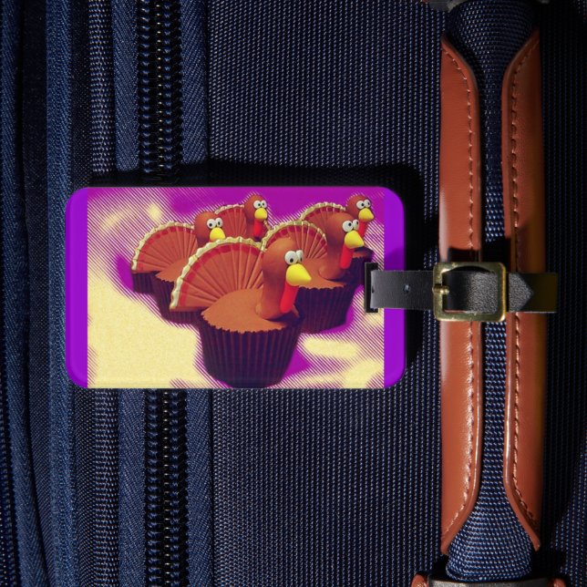 Étiquette À Bagage Les cupcakes à la Turquie ! (Insitu Rectoal 4)