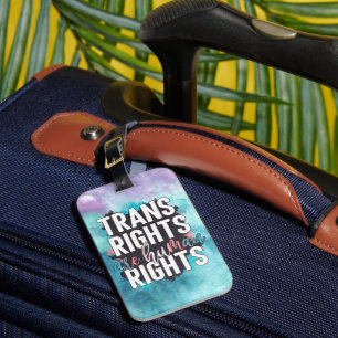 Étiquette À Bagage Les droits trans sont des droits humains