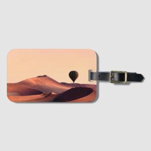 Étiquette À Bagage Les dunes de la Namibie en parc national de