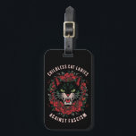 Étiquette À Bagage Les femmes de chat sans enfants contre le fascisme<br><div class="desc">Les femmes de chat sans enfants contre le fascisme</div>