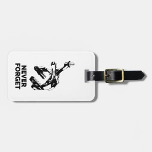 Étiquette À Bagage Les freins à vélo ne jamais oublier