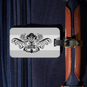 Étiquette À Bagage Les Goonies "Never Say Die" Pirate Ancre Badge