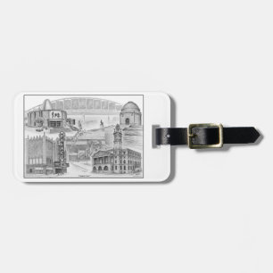 Étiquette À Bagage Les monuments historiques du canton de l'Ohio