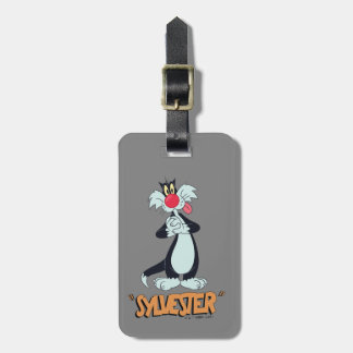 Étiquette À Bagage Les rires rétro de LOONEY TUNES™| SYLVESTER™