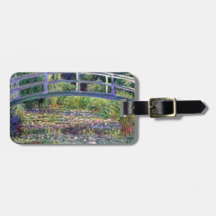 Étiquette À Bagage L'étang de nénuphar par Claude Monet