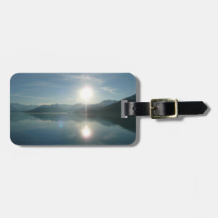 Étiquette À Bagage Lever de soleil sur College Fjord Alaska Photograp