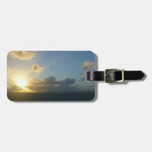 Étiquette À Bagage Lever du soleil sur San Juan II Porto Rico