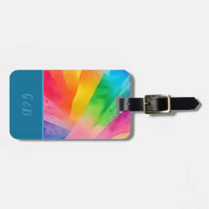 Étiquette À Bagage lgbtq coloré arc-en-ciel