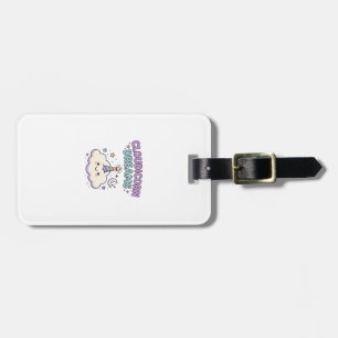 Étiquette À Bagage Licorne Cloudicorn Rêves Tendance Graphique Tee De