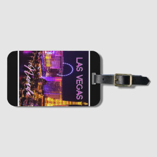 Étiquette À Bagage Ligne d'atterrissage de Las Vegas