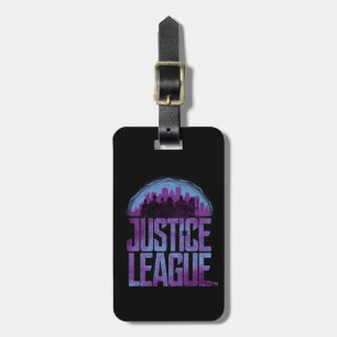 Étiquette À Bagage Ligue de Justice Justice League City Silhouette