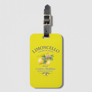 Étiquette À Bagage Limoncello Italie Côte Amalfitaine
