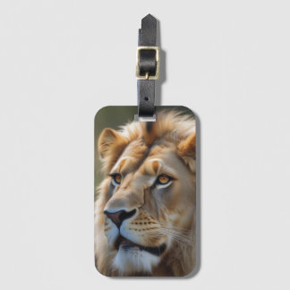 Étiquette À Bagage Lion