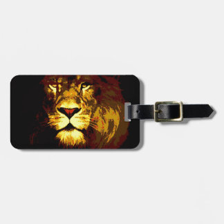 Étiquette À Bagage Lion