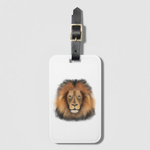 Étiquette À Bagage lion aquarelle Leo roi safari animal jungle chat