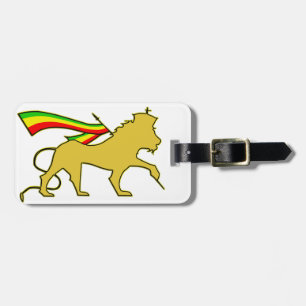 Étiquette À Bagage Lion De Juda