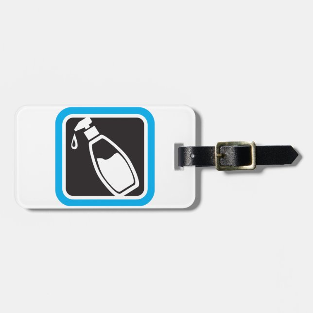 Étiquette À Bagage Liquid Soap Dispenser Pump Bottle Icon (Devant horizontal)